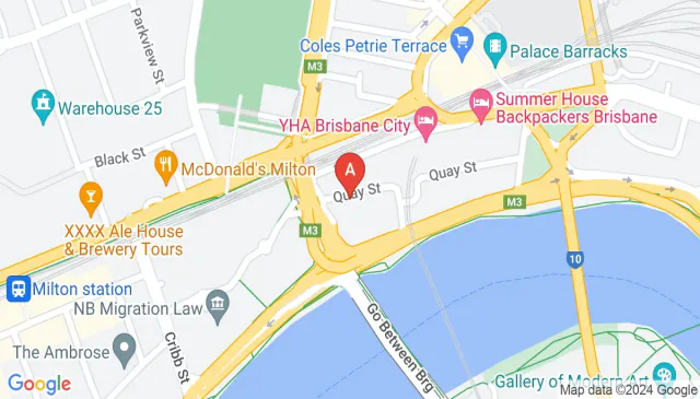 Brisbane city parking near Milton and Quay Street