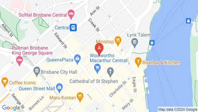 Indoor parking space for rent in Brisbane City centre