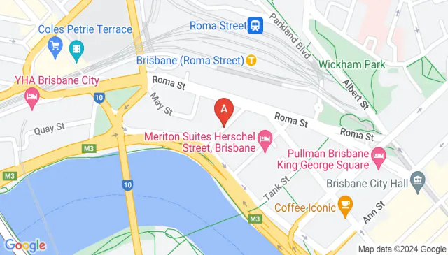 Brisbane parking secured reserved space Makerston House