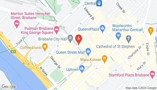 Secured unreserved parking in Brisbane CBD is available