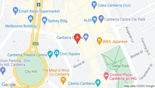 Secure indoor parking in Canberra City perfect for commuters