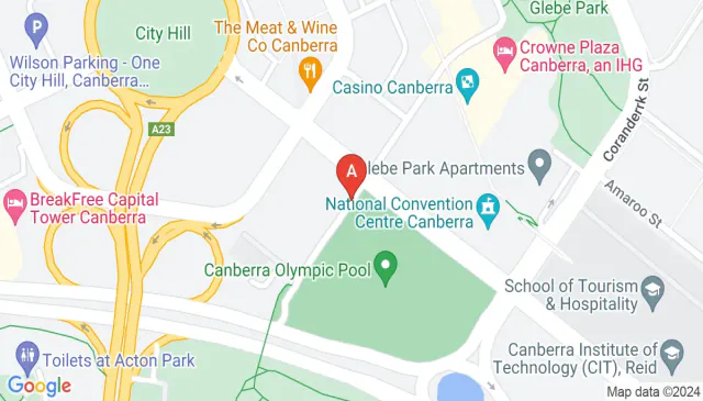 Secure CBD basement parking near City Hill in Canberra