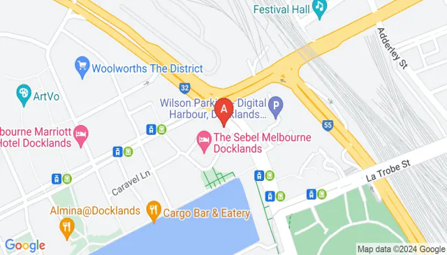 Docklands parking near Harbour Esplanade is available now
