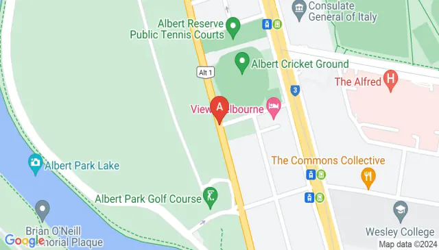 Car park on Queens Lane close to St Kilda Street is here Car park on Queens Lane close to St Kilda Street is here