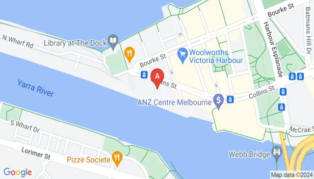 Covered car parking available on Collins Street Docklands