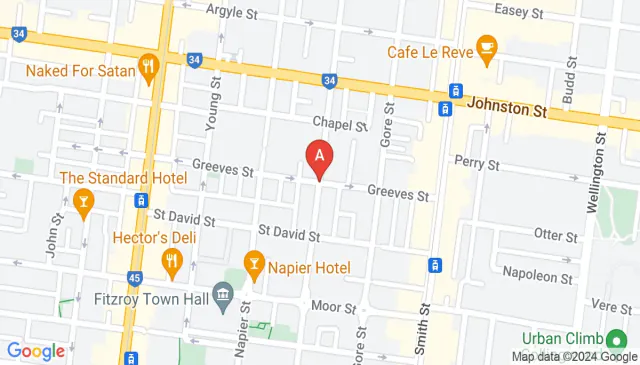 George Street Fitzroy parking spaces near Town Hall area