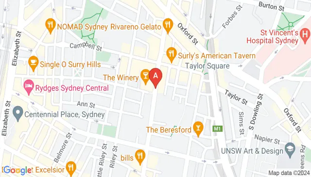 Parking For Rent - Carspace Cnr Oxford & Crown Streets, Darlinghurst