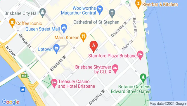 Brisbane CBD parking space available on Charlotte Street