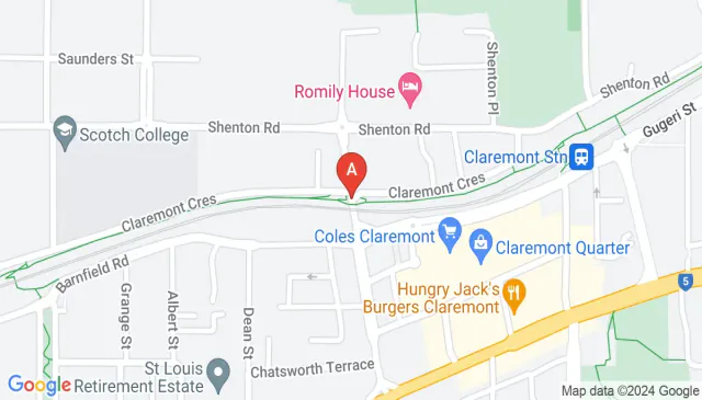 Claremont reserved parking near Claremont Quarter shops Claremont reserved parking near Claremont Quarter shops