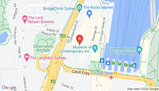 Clocktower The Rocks parking on Harrington Street awaits Clocktower The Rocks parking on Harrington Street awaits