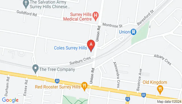 Find Coles Surry Hills parking organised near Union Road