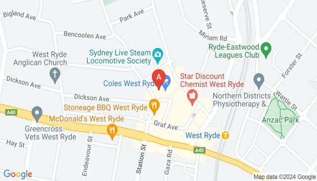 Parking For Rent - Coles Urban Village West Ryde Car Park