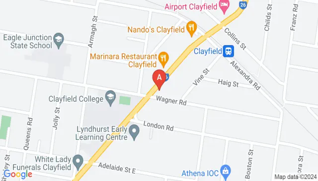 Sandgate Road parking near College Junction in Clayfield