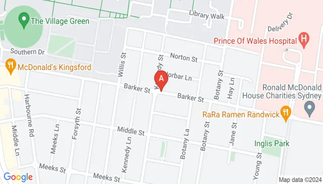 Covered private parking next to Prince of Wales Randwick