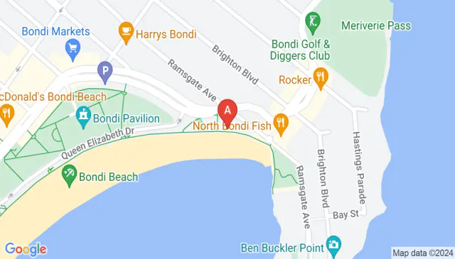 North Bondi double car space suitable for two cars here