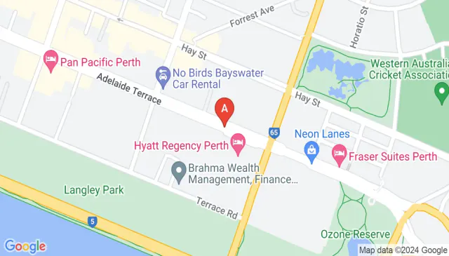 East Perth parking spaces secure gated bay river views