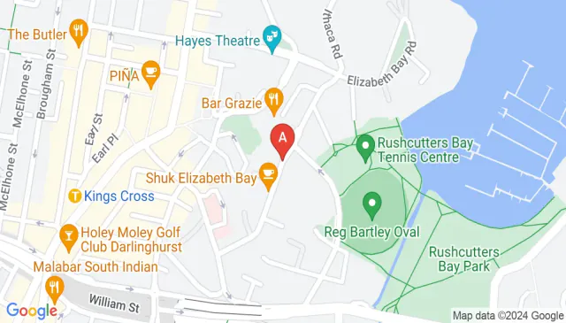 Secure open parking in Elizabeth Bay near St Lukes Hospital