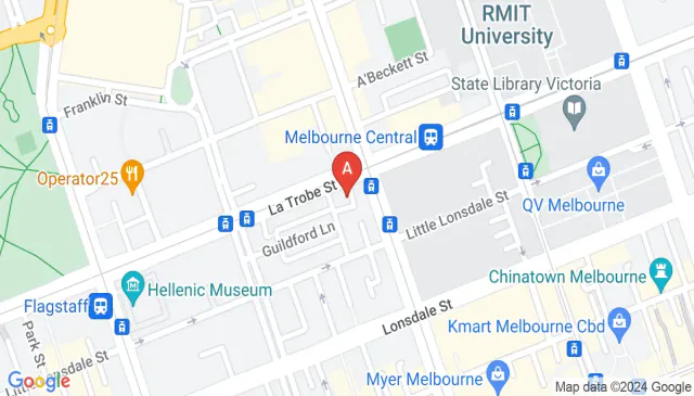 Eporo Carpark on La Trobe Street in Melbourne city area