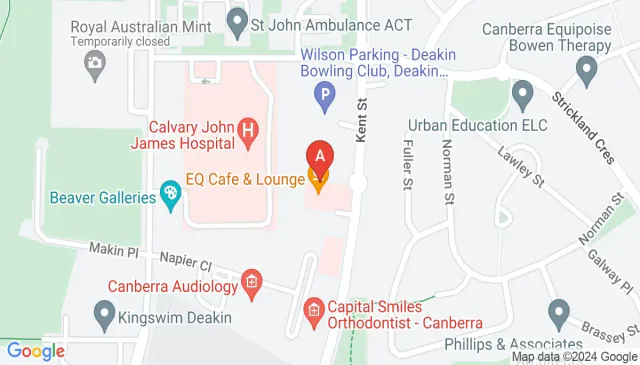 Find parking in Deakin near Kent St Equinox Car Park