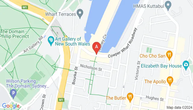 Great parking spaces near Woolloomooloo Wharf with security