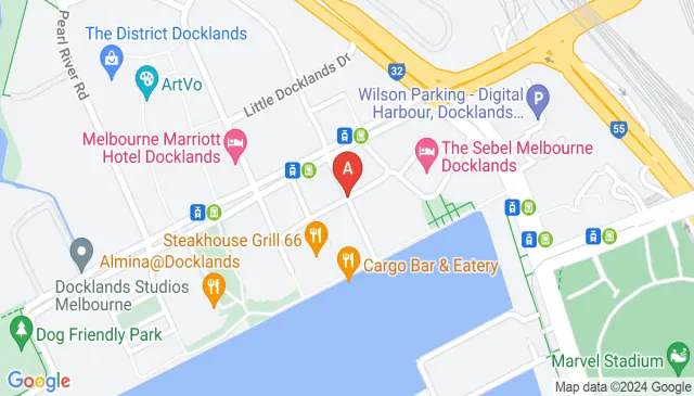 Great parking lot near Southern Cross Station and the CBD