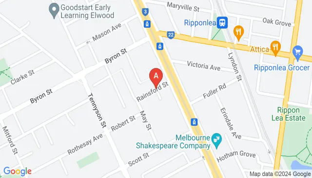 Great parking for rent near Ripponlea trams and train line