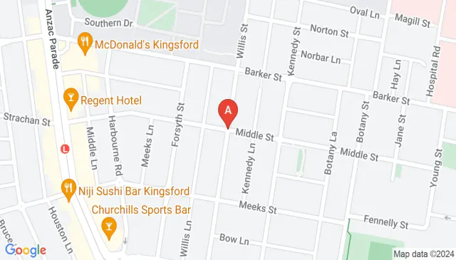 Kingsford parking Great covered space with lock up gate