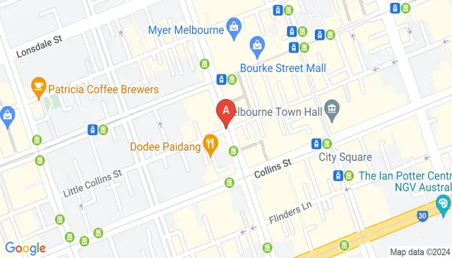 Great parking space in the heart of Collins Street Melbourne