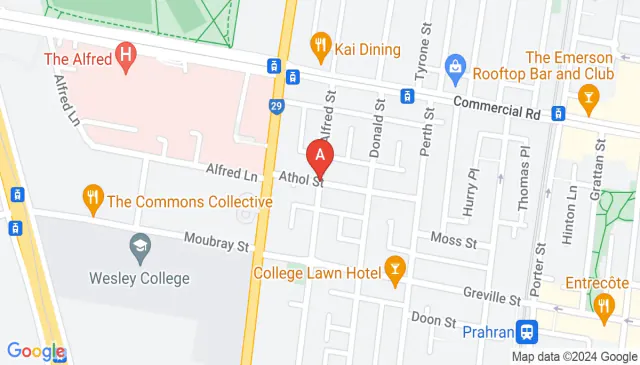 Great parking space for a small car near Alfred Hospital Great parking space for a small car near Alfred Hospital