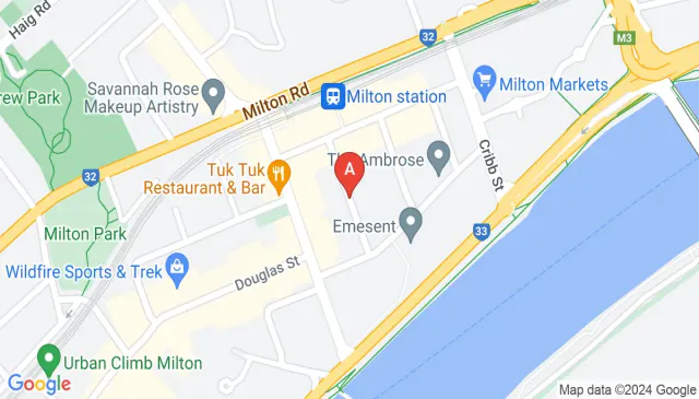 Great secluded Milton parking spot right by the train