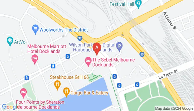 Harbour Esplanade Docklands parking in a great location VIC