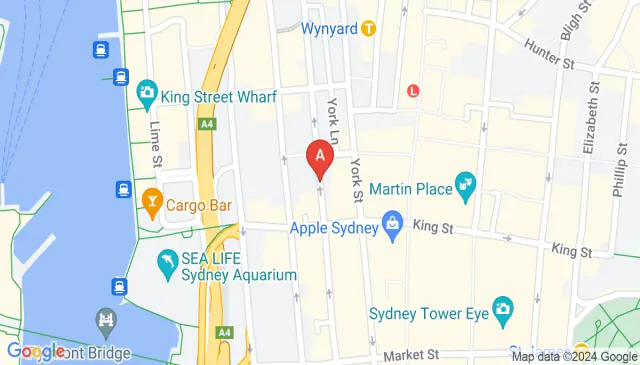 Heart of Sydney CBD parking space for rent on Clarence