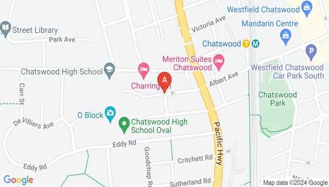 Highly rated parking in a great Chatswood location NSW