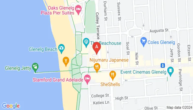 Hope Street Glenelg parking space for rent book online