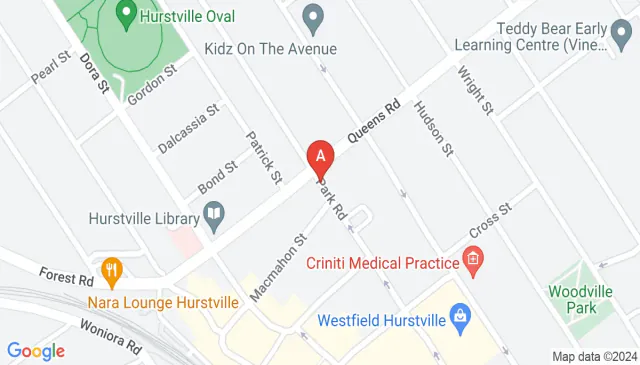 Secure Hurstville parking near train station and Westfield