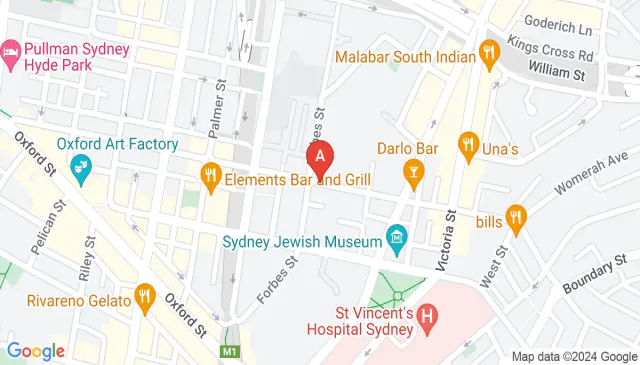 Large Darlinghurst parking space near Hyde Park edge