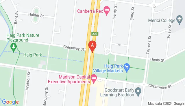 Indoor Parking Space Right Next to Canberra CBD and ANU