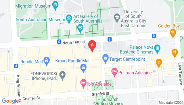 Indoor parking Adelaide uni and Rundle Mall one minute