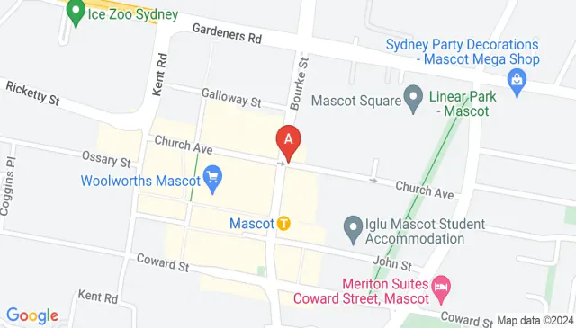 Parking spaces near Mascot station and Sydney Airport area