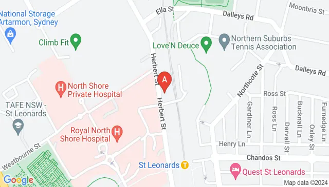 Herbert Street St Leonards lockup parking space available