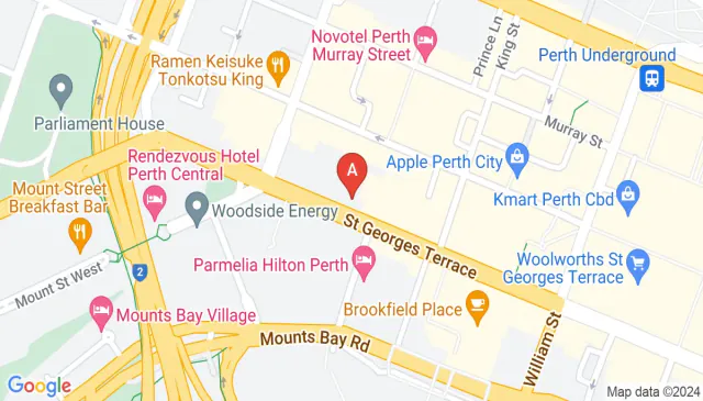 Secure parking at London House in central Perth area