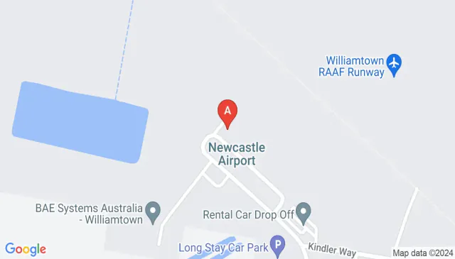 Long stay saver parking at Williamtown Airport is available