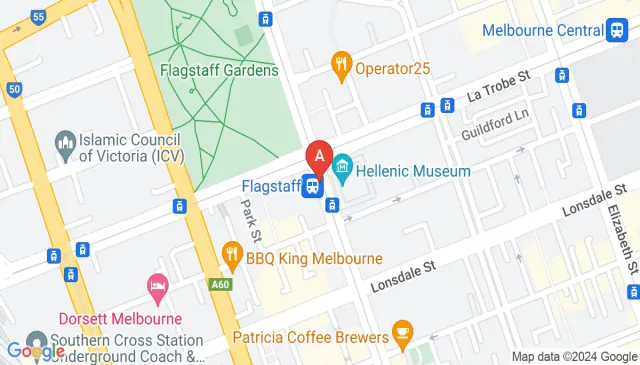 Melbourne CBD ground level car park near Flagstaff Station Melbourne CBD ground level car park near Flagstaff Station