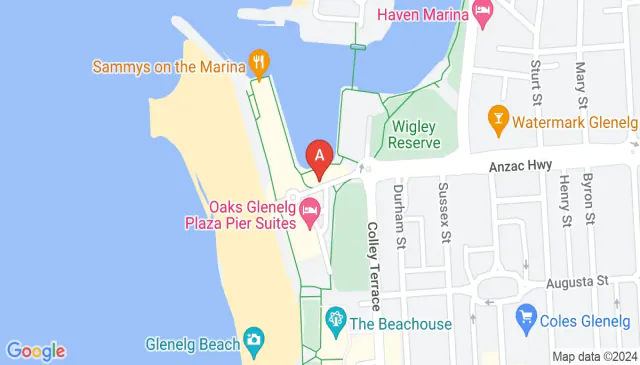 Glenelg parking at Marina Pier car park is available now