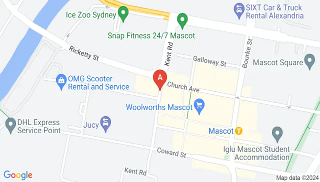 Sydney Airport parking spaces near Kent Rd secure access