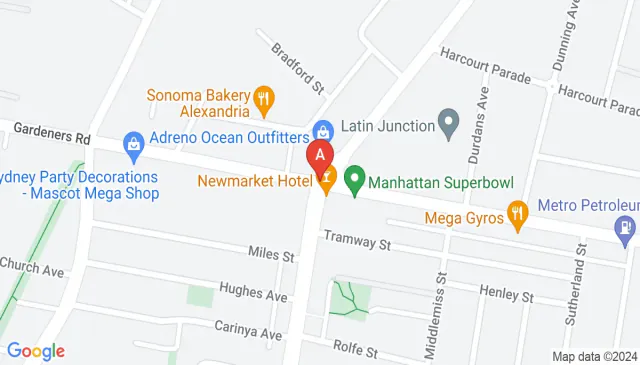 Mascot parking for rent undercover very close to trains