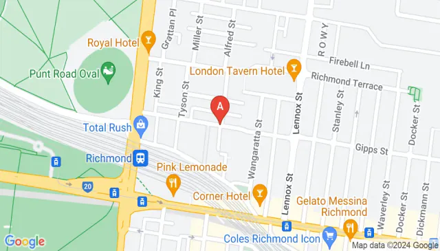 Find Parking near the MCG Tanner St Richmond Victoria