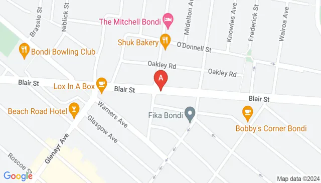 North Bondi safe outdoor parking on Blair Street near beach