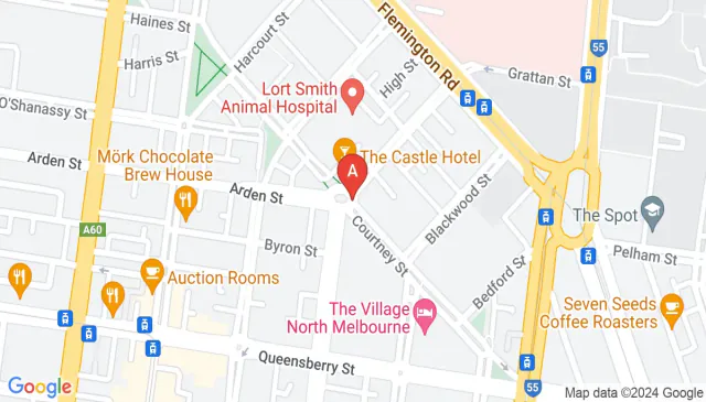 Secure undercover parking in North Melbourne near hospitals