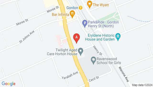 Pacific Highway Gordon parking space for rent secure spot